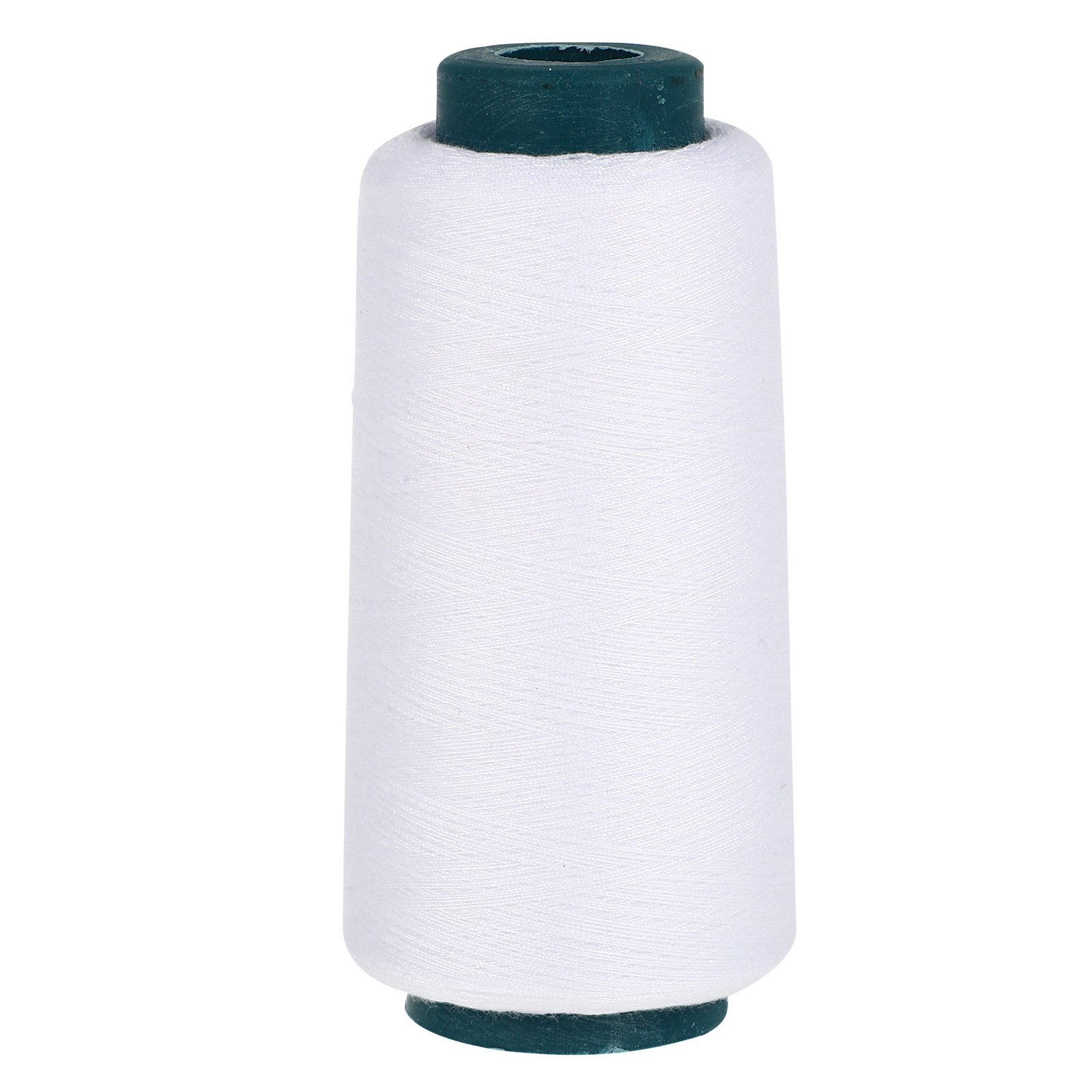 Sewing Thread In Textile - 3000ヤード、漂白された白色のポリエステル製縫い糸。高強度で、衣料品、カーテン、家庭用繊維製品、キルティングなど、多目的に使用可能。