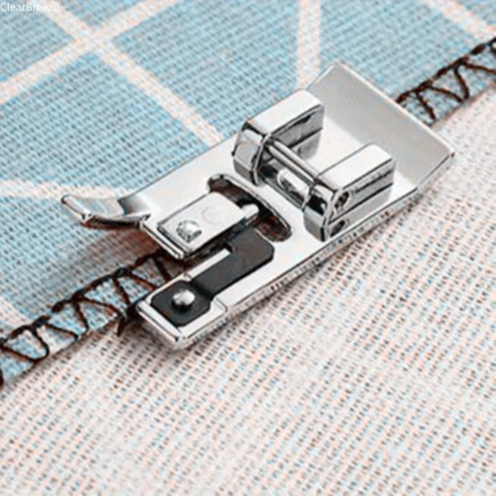 Textile Sewing Machine - 2 個の厚手の生地オーバーロック押え金は、ジューキシンガーブラザー国内多機能ミシン部品 5BB5950 に適合します。