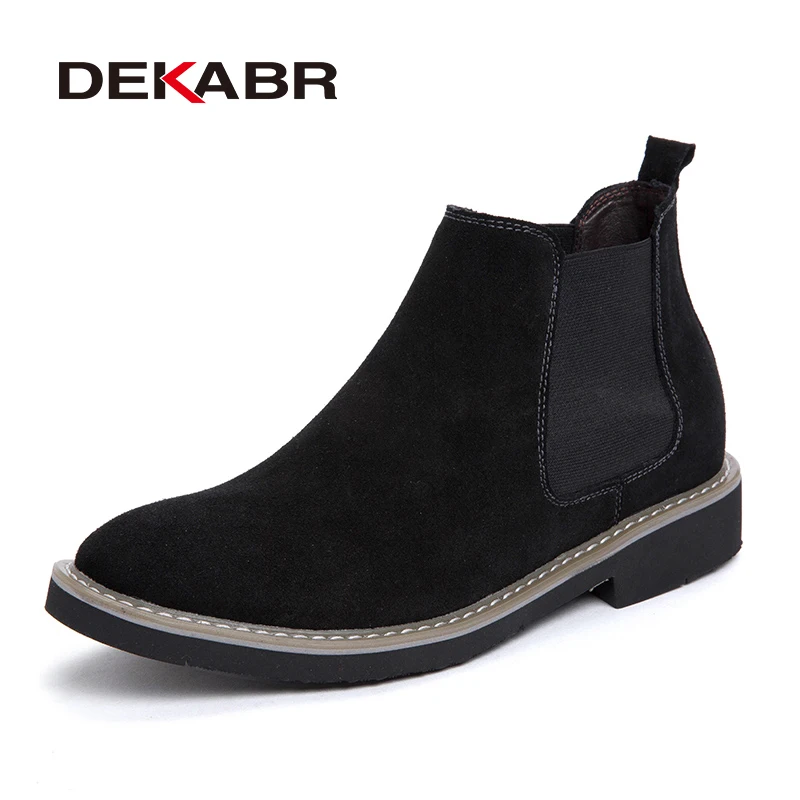 DEKABR ブランド 2026 新しいメンズブーツ内側高さ - Sewing Latex のレビューと価格