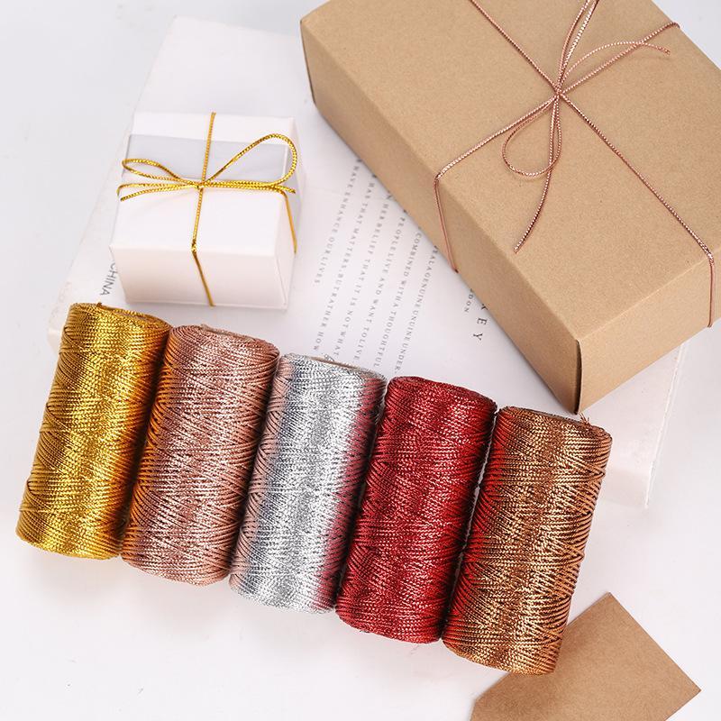 1.5mm 100メートル カラフルなマクラメコード ロープ - Sewing Thread In Textile のレビューと価格