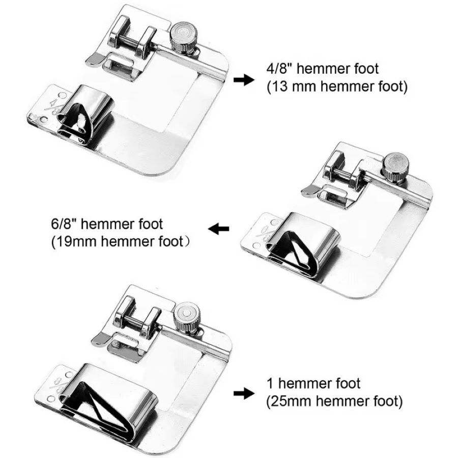 1個-3個入り 13/19/25mm 国内製ミシン用押さえ金 - Textile Sewing Machine のレビューと価格