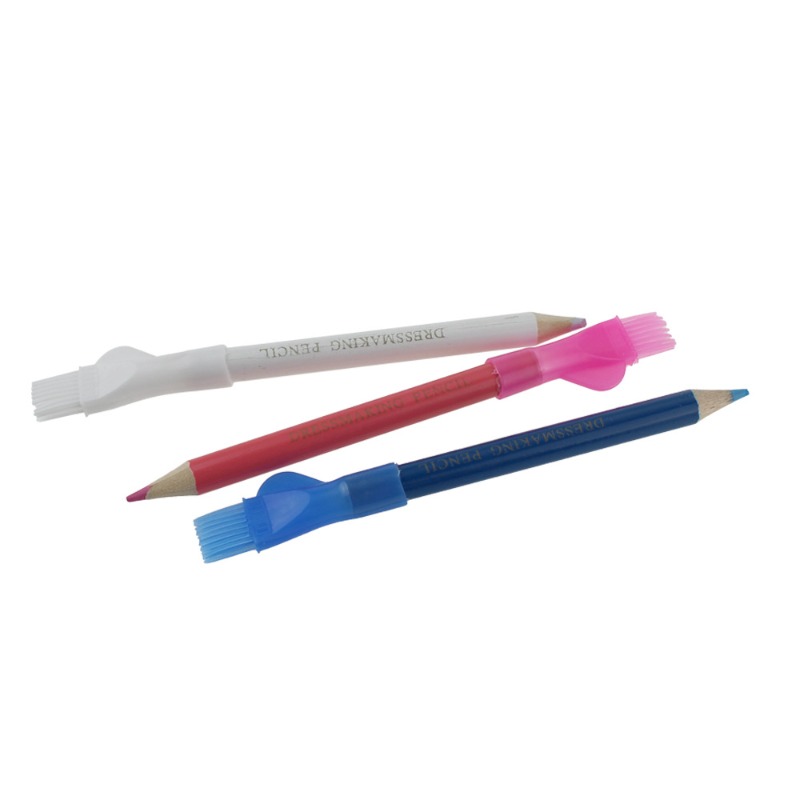 3/6 個水溶性ファブリック鉛筆ブラシキャップ付きテーラーマ - Sewing Gauge Ruler のレビューと価格