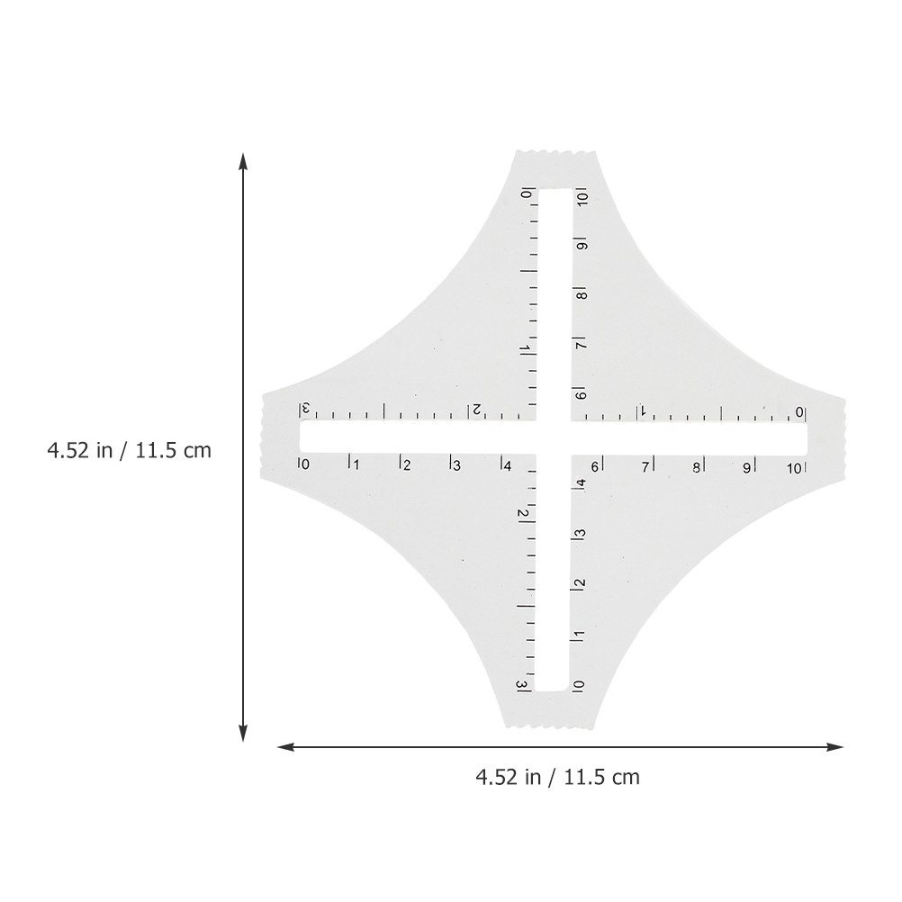 ニット密度測定器。プロ仕様のアクリル製ゲージツール。ウール生 - Sewing Gauge Ruler のレビューと価格