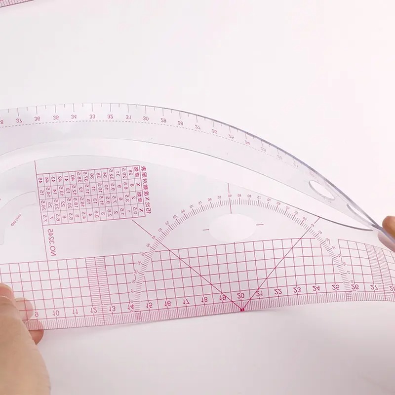 6 個フレンチカーブ定規ソフトパッチワーク定規メジャーテーラ - Sewing Gauge Ruler のレビューと価格