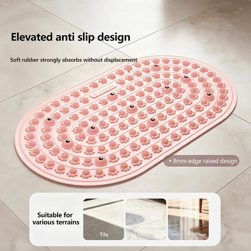 足裏マッサージマット、滑り止め加工、厚手、高齢者向け、家庭用 - Gripper Foot Walking のレビューと価格