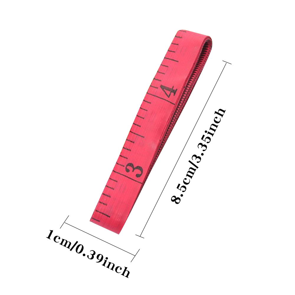 150cm/60インチ赤色両面メジャー、14個入り仕立て屋用 - Sewing Gauge Ruler のレビューと価格