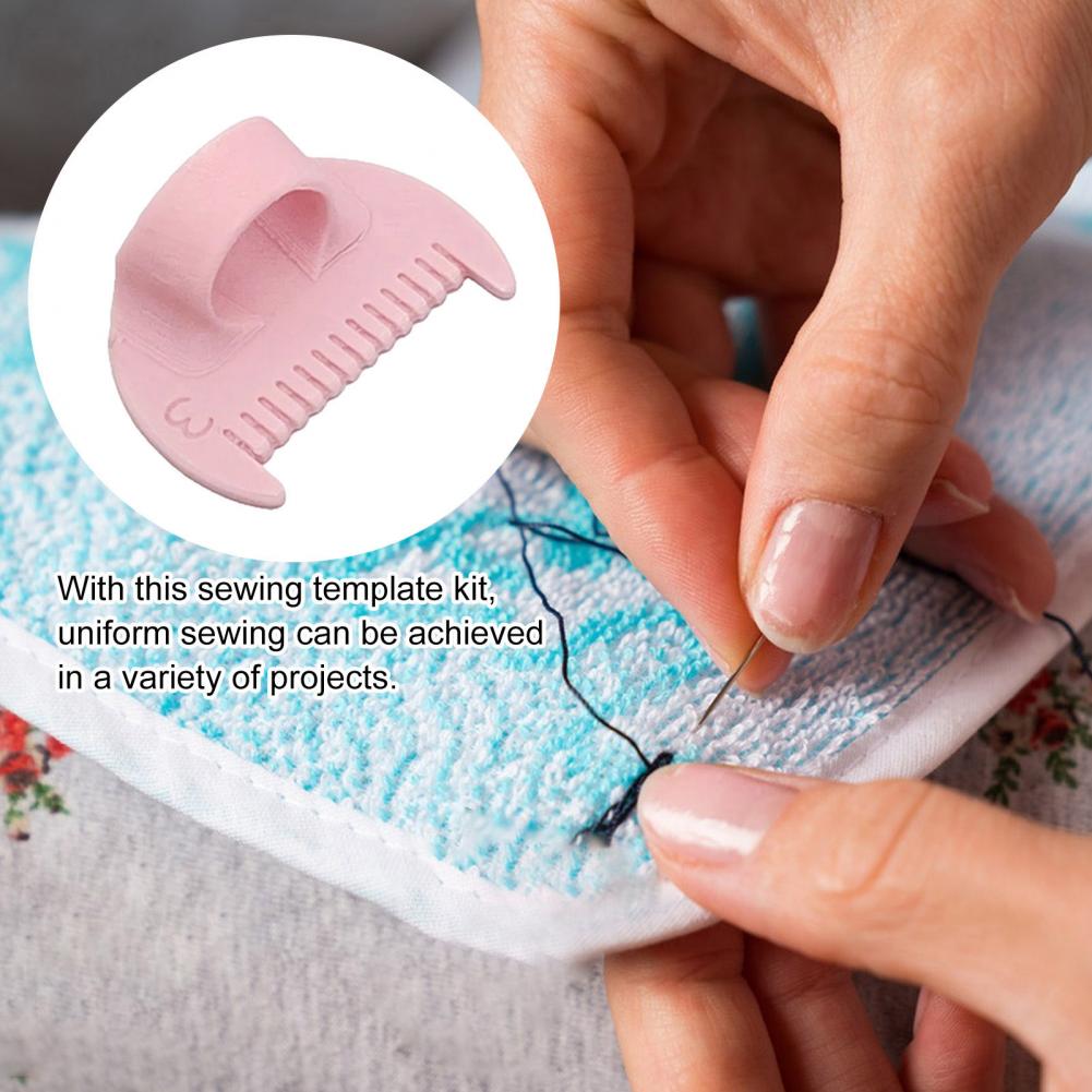 2/4個セット 5cm ソーイングゲージ 親指ガイド付き プ - Sewing Gauge Ruler のレビューと価格